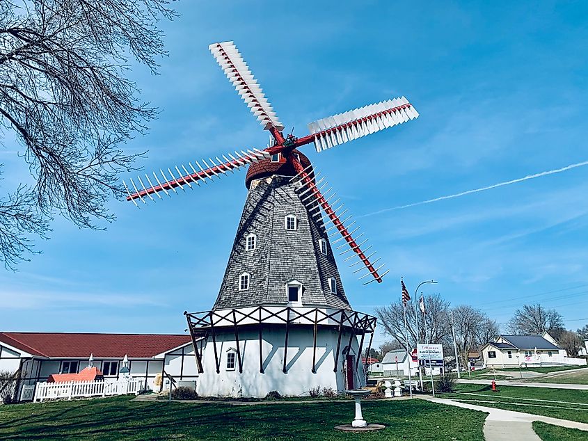 Danish Windmill museum in Elk Horn, Iowa.