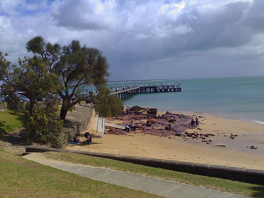 The jetty in Cowes, Victoria, Australia.