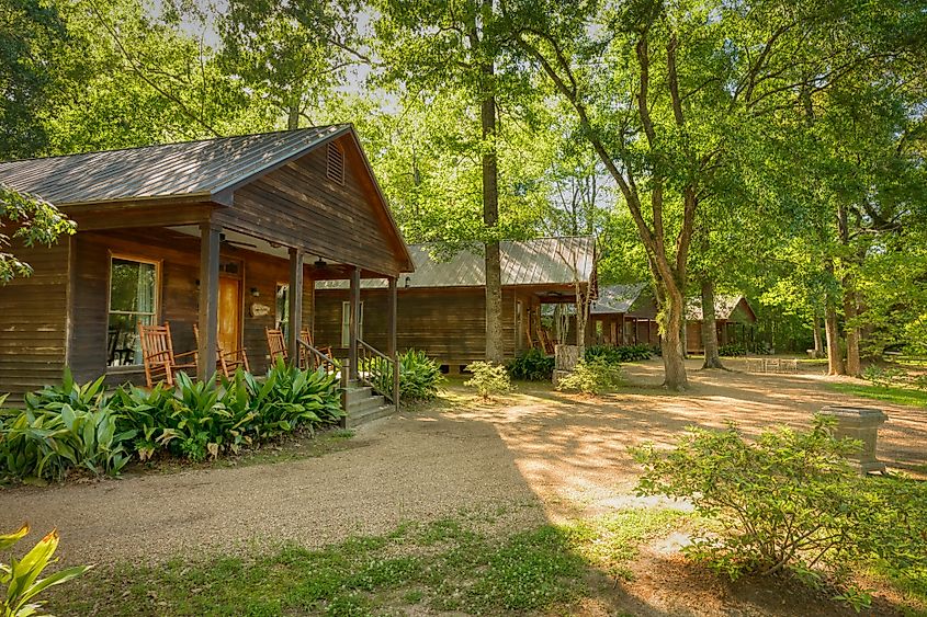 The historic Myrtles Plantation in St. Francisville, Louisiana.