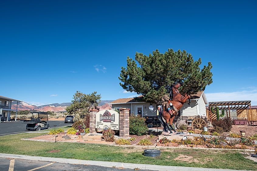 Broken Spur Inn and Steakhouse in Torrey, Utah