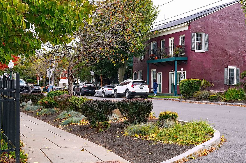 Sackets Harbor, New York. Editorial credit: Fsendek / Shutterstock.com