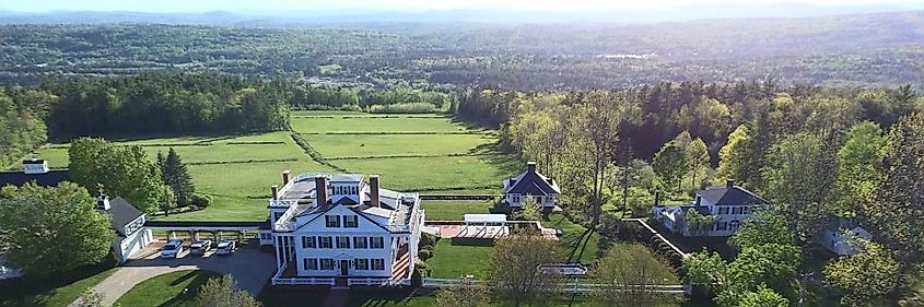 View of Hamlin House in Paris, Maine