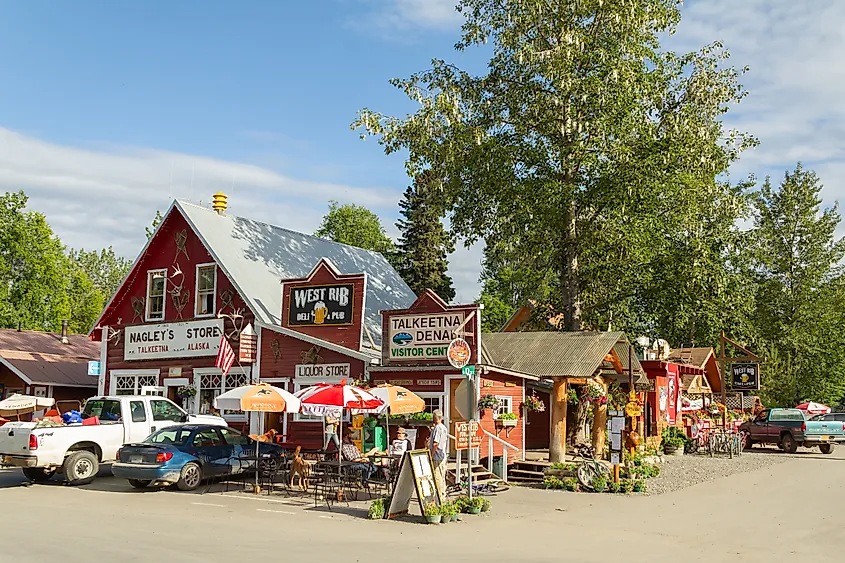 Nagley's Store in Talkeetna, Alaska.