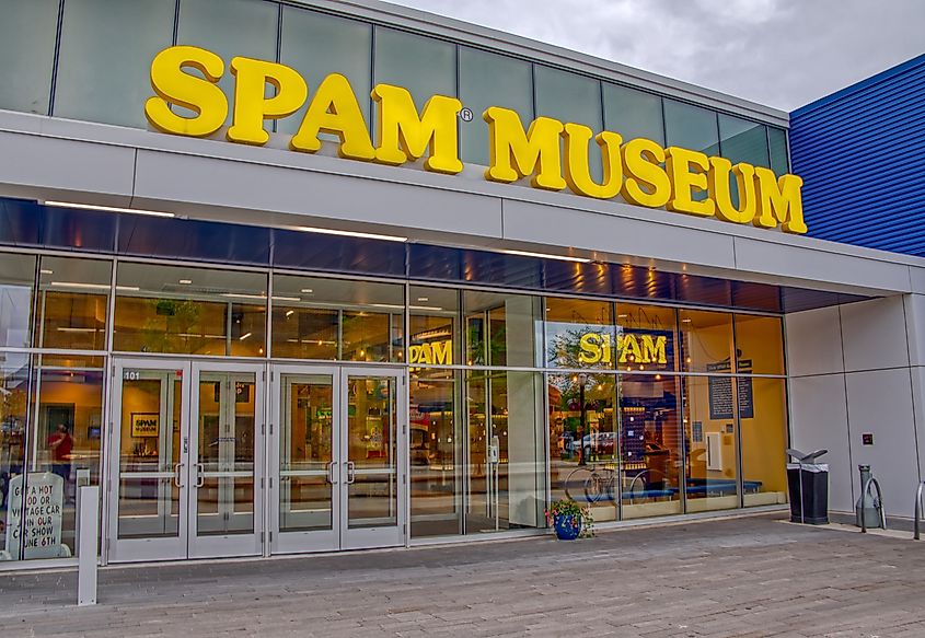 The Spam Museum, dedicated to the canned Meat Product, in Austin, Minnesota.