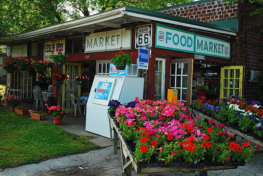 The Eisler Brothers store in Galena, Kansas.