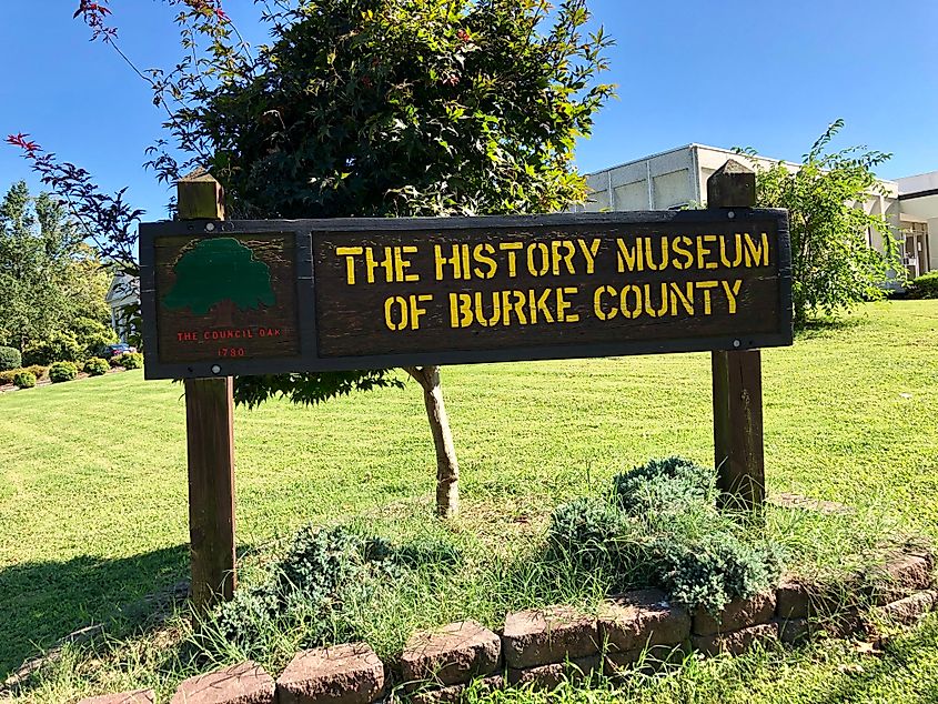 The History Museum of Burke County, Morganton, NC.