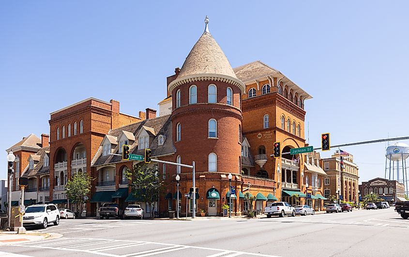 The beautiful Windsor Hotel in Americus, Georgia
