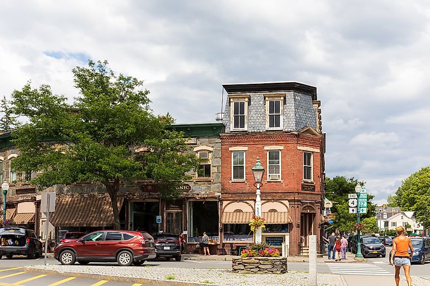 Downtown Woodstock, Vermont