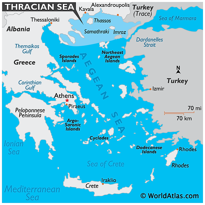 ancient greece seas