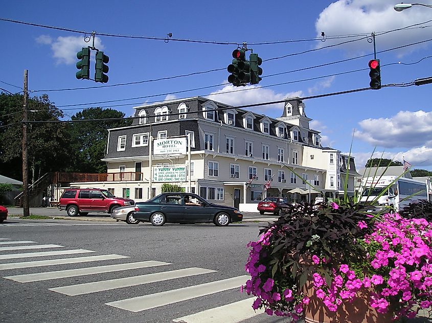 Morton House Hotel in East Lyme, Connecticut.