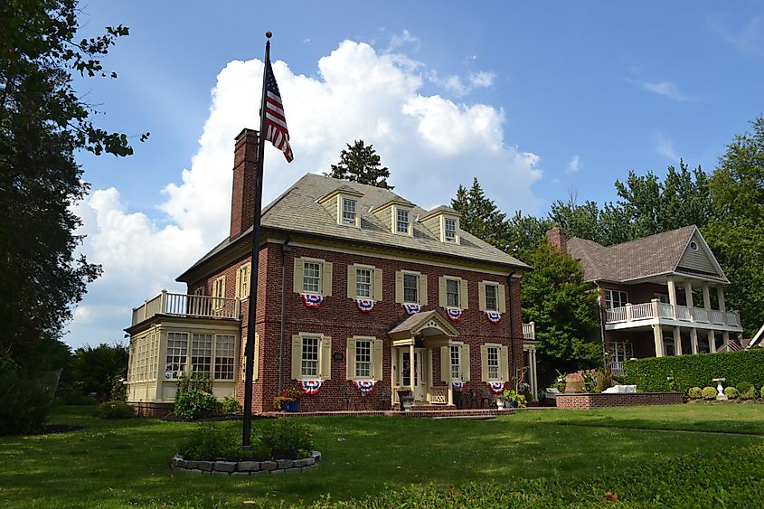 A rustic building in Havre de Grace, Maryland.