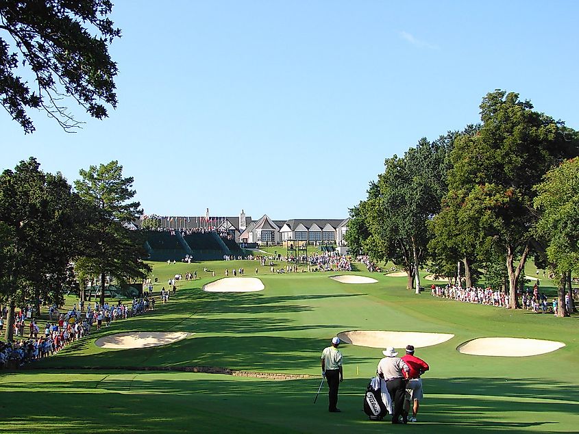PGA tournament at Tulsa's Southern Hills (Credit: Rage 2.0 via Flickr)