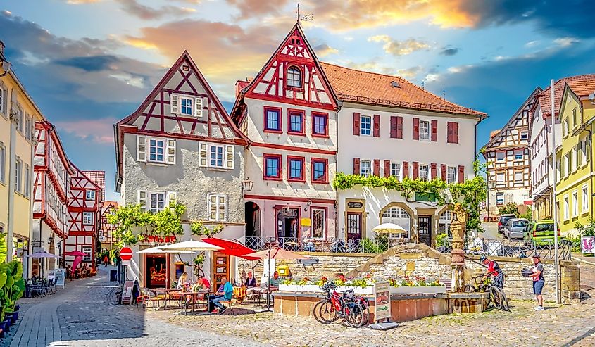 Old City, Bad Wimpfen, Baden Württemberg, Germany.