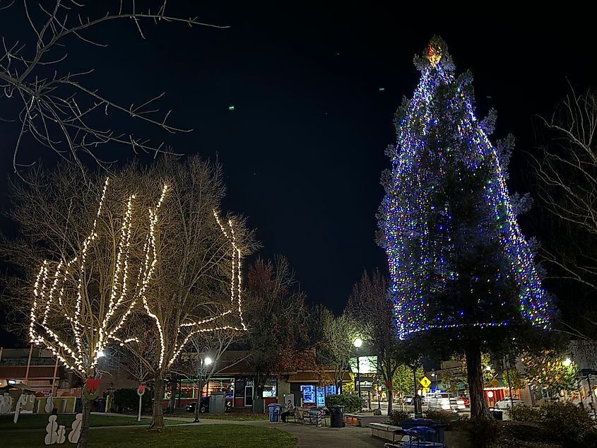 Alex Thomas Plaza in Ukiah, California.