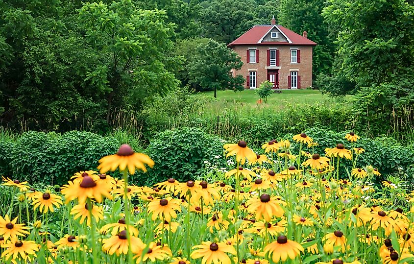 The B&B is located around 25 minutes from the charming town of Decorah, Iowa.