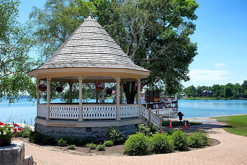 Gazebo, Clift Park, Skaneateles, New York