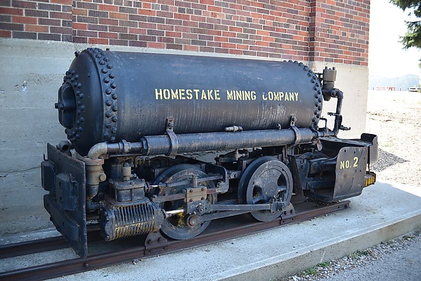 Sanford Lab Homestake Gold Mine in Lead, South Dakota. 