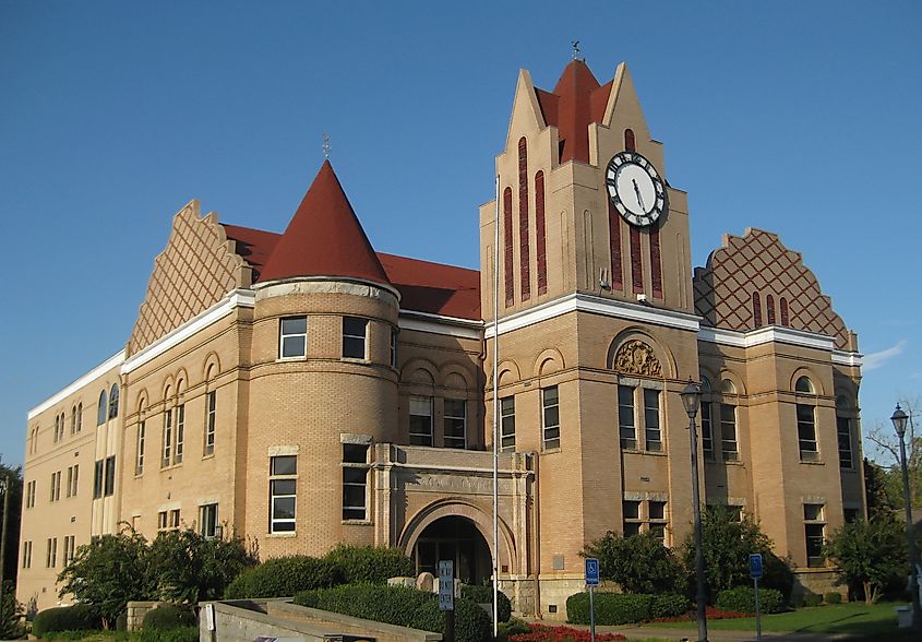 The current courthouse for Wilkes County, Georgia, located in Washington, Georgia, was completed in 1904. 