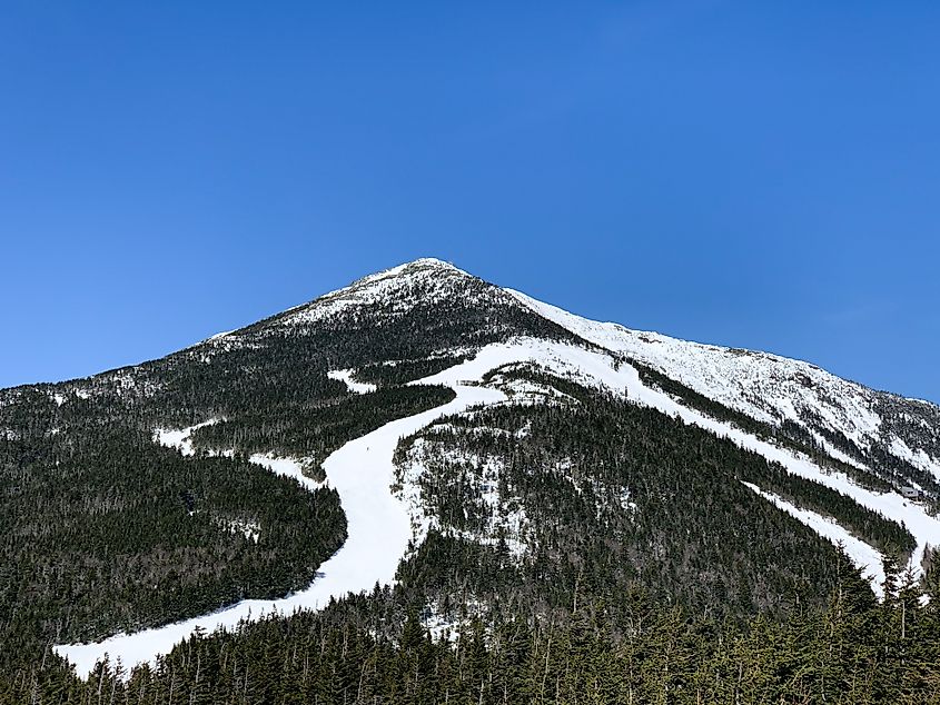 Whiteface Mountain in the McKenzie Mountain Wilderness Area near Au Sable Forks, New York