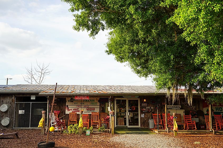 Maxwell Groves Country Store in Avon Park, Florida.