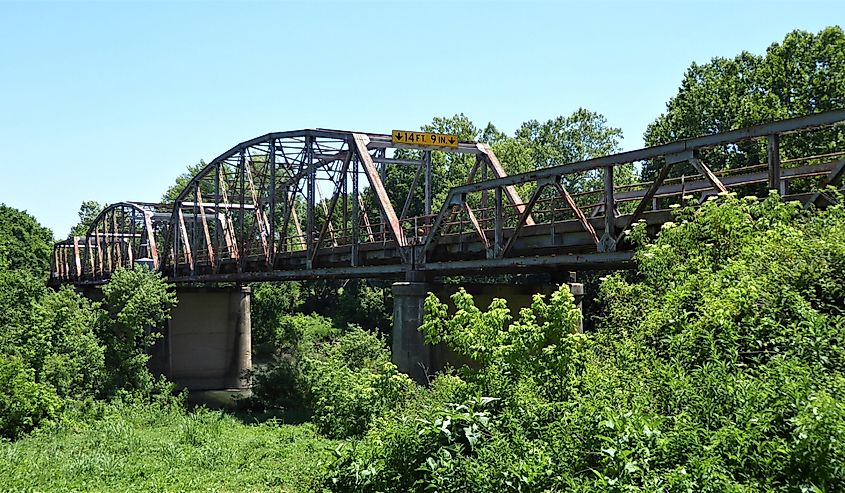 Route 66, Hazelgreen Bridge, Missouri USA