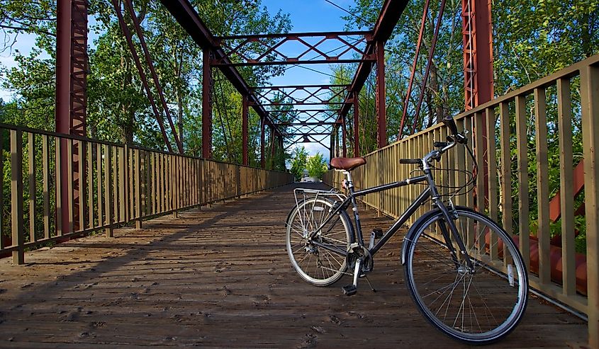 Boise, Idaho greenbelt.