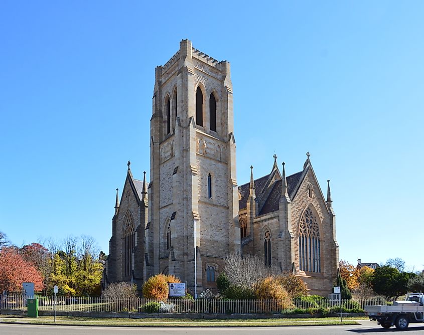 St Savior's Anglican cathedral in Goulburn, New South Wales. Mattinbgn (talk · contribs) - Own work via Wikimedia Commons.