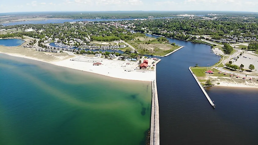 Manistee, Michigan.