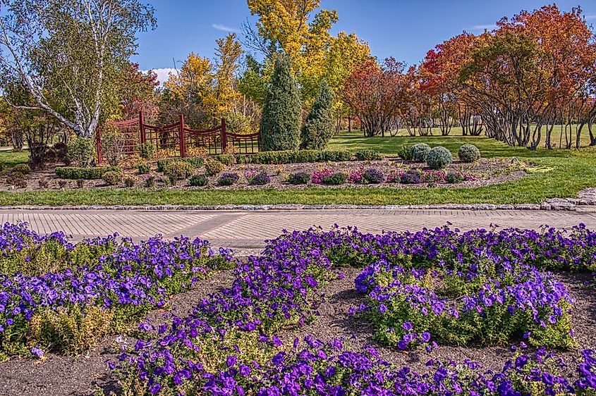 International Peace Garden near Dunseith, North Dakota