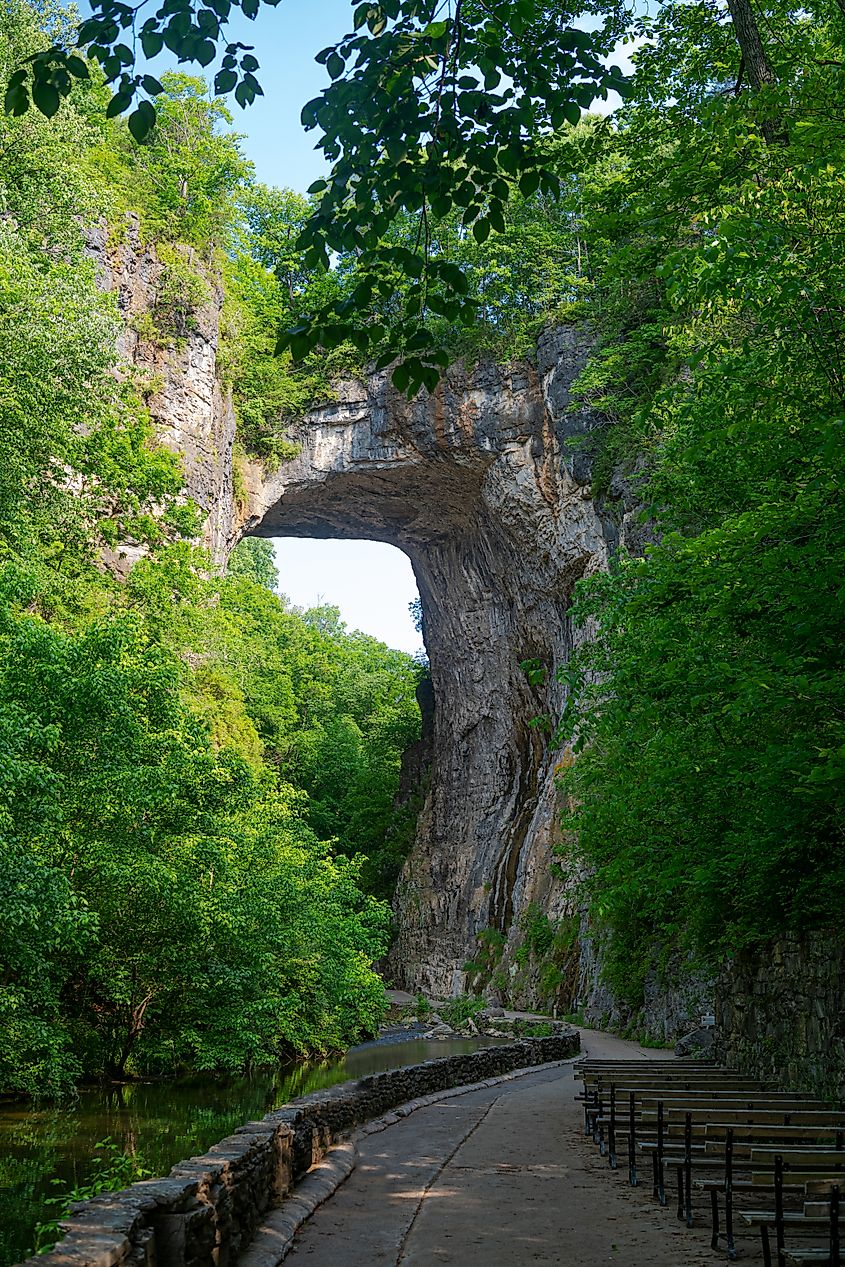 Natural Bridge, Virginia. Editorial Photo Credit: Kosoff via Shutterstock.