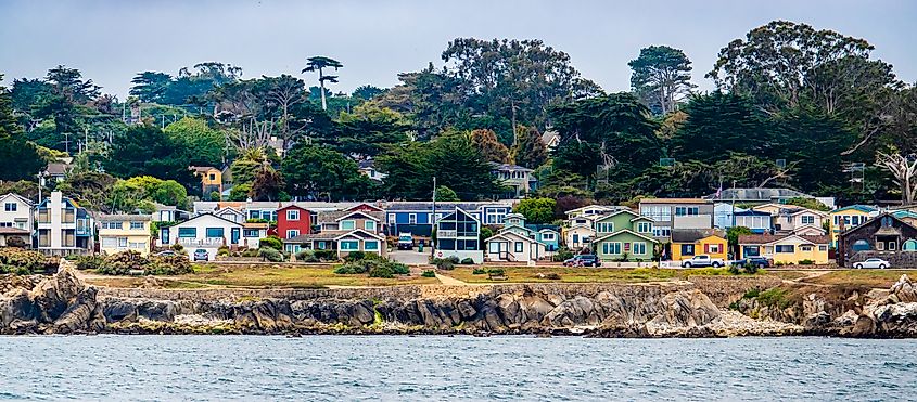 Houses in Pacific Grove, California