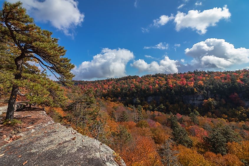 Minnewaska State Park Preserve in Kerhonkson, New York