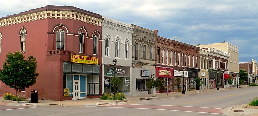 Downtown Nebraska City, Nebraska