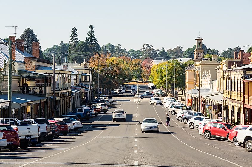 Ford Street in Beechworth, Victoria.