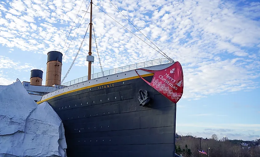 The Titanic Museum in Pigeon Forge, Tennessee