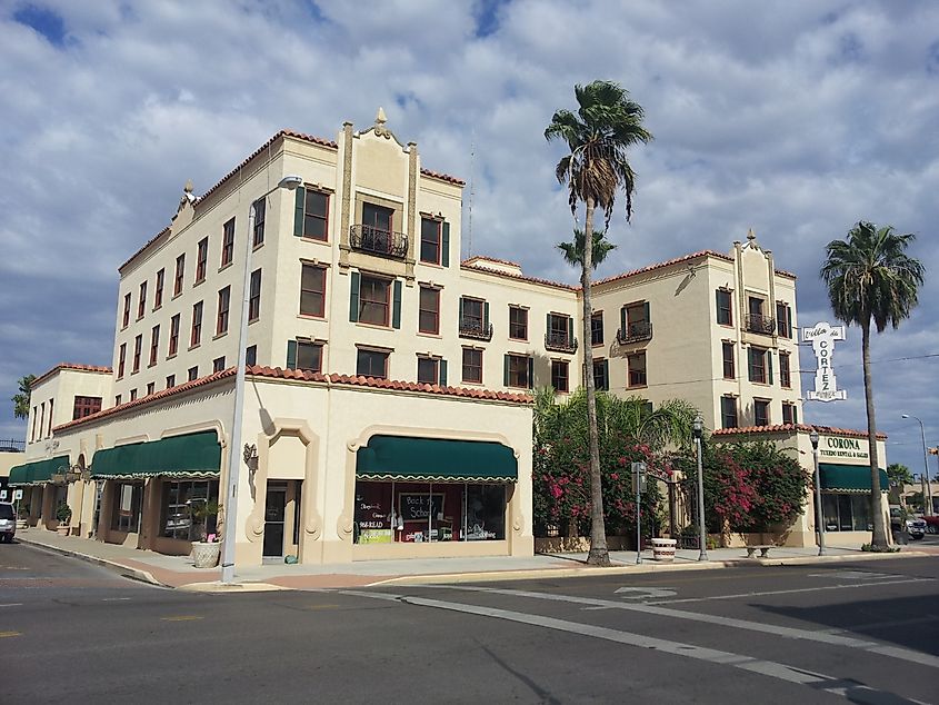 Cortez Hotel in Weslaco, Texas.