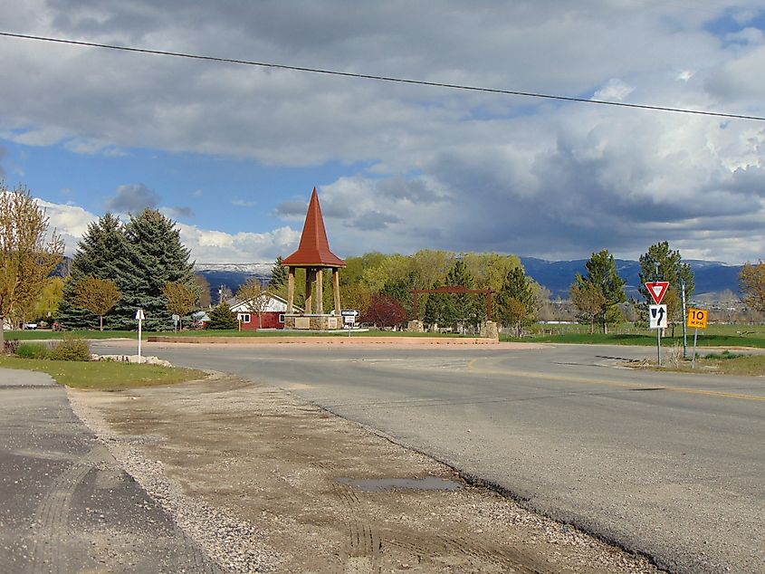 The scenic town of Midway, Utah.