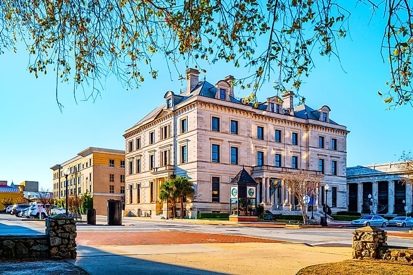 Escambia County Courthouse in Pensacola, Florida.