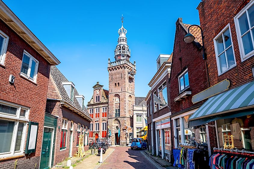 Historic old town, Monnickendam, Netherlands