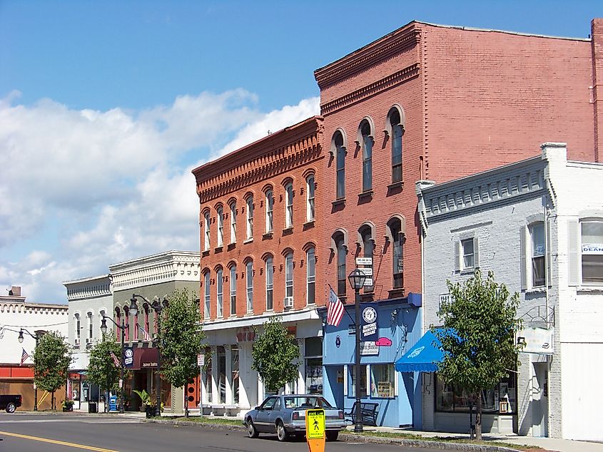 Hanover Square Historic District, Horseheads, New York.