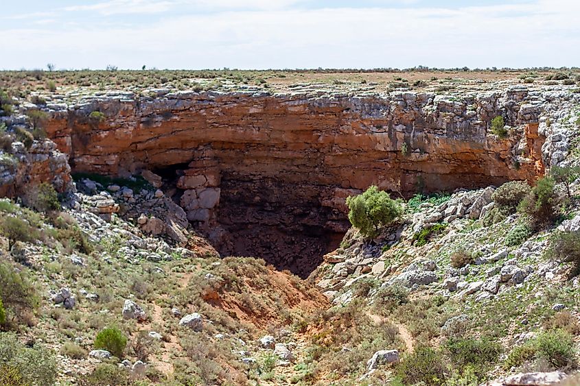 Cocklebiddy Cave in Western Australia