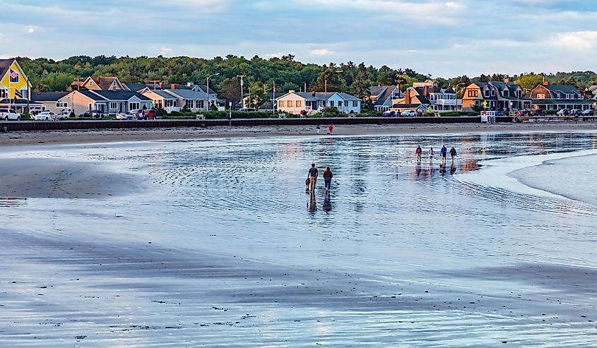 Gooch's Beach, Kennebunk, Maine.