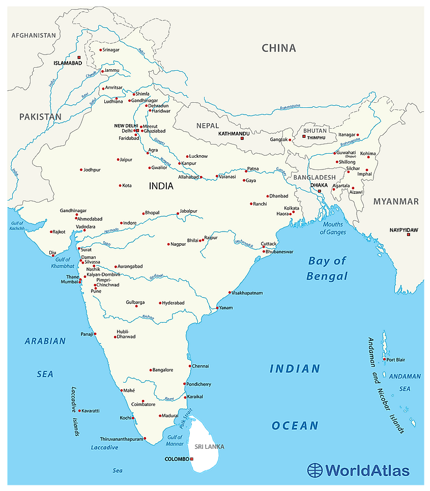 Bengal India Map