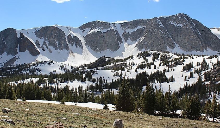 Snowy Range Scenic Byway, Wyoming.