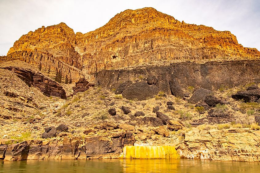 The Pumpkin Spring area of the Colorado River.