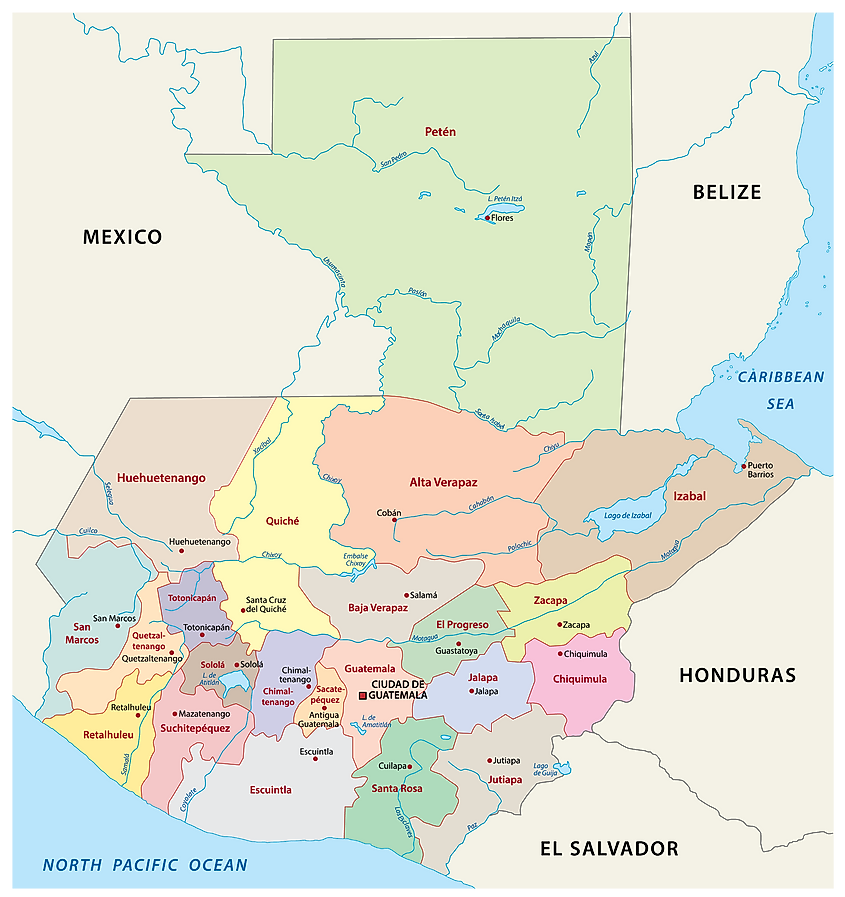 San Marcos Guatemala Map Guatemala Maps & Facts - World Atlas