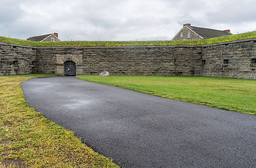 Historic Fort Ontario in Upstate New York, Oswego