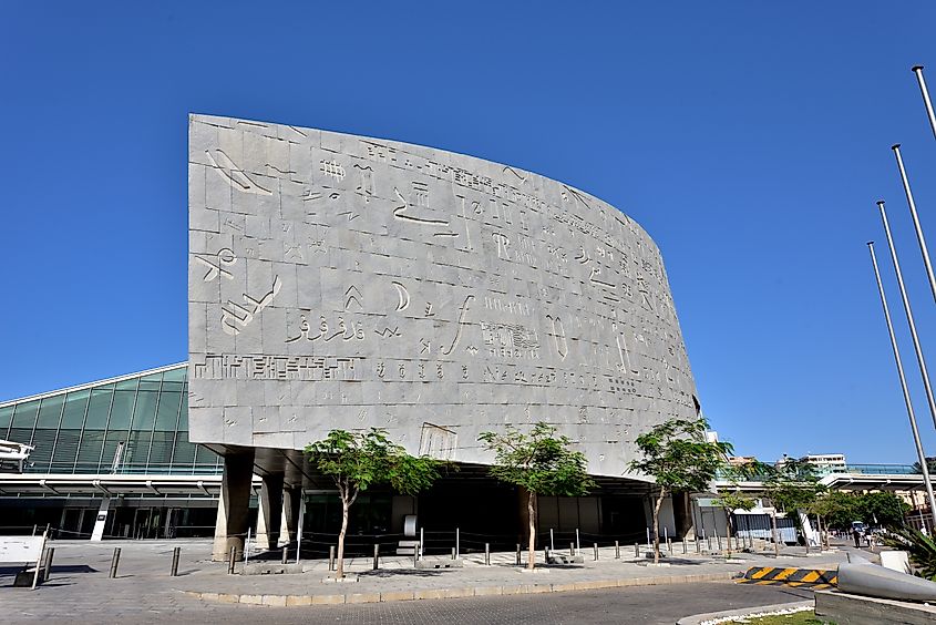Reconstructed Library of Alexandria, Egypt (Credit: HeroToZero via Shutterstock)