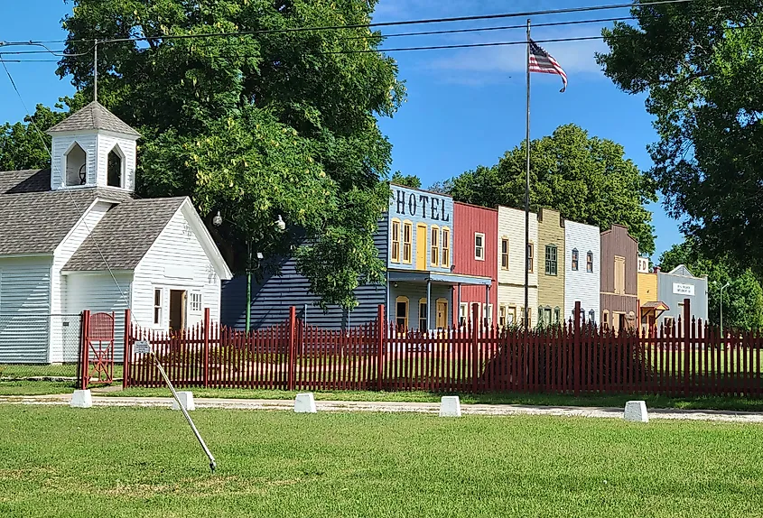 Heritage Square, Lindsborg, Kansas.