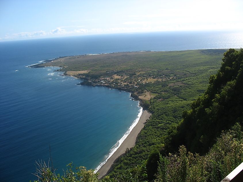 Kalaupapa Peninsula on Moloka'i.